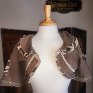 Hendi Cute crop camouflage jacket